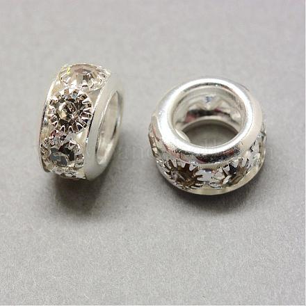 Abalorios de Diamante de imitación de latón KK-Q401-03S-1