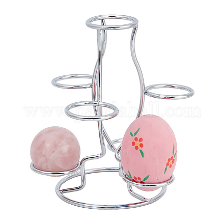 Железные подставки для пасхальных яиц с 7 слотом ODIS-WH0058-21A-P-1