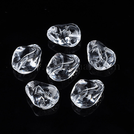 Transparente Acryl Perlen X-TACR-N009-35-1