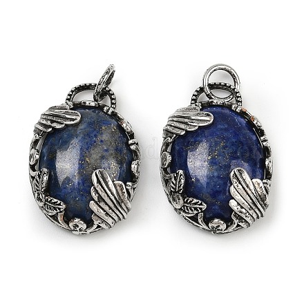 Крашеные природные лазурит подвески G-Z101-02AS-09-1