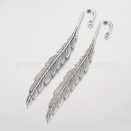Tibetan Style Alloy Bookmark Findings PALLOY-K110-19AS-RS-1