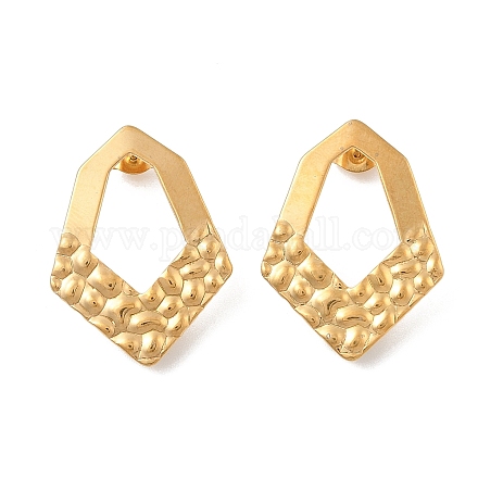 Фурнитура для сережек-гвоздиков из нержавеющей стали 304 EJEW-R151-01G-06-1