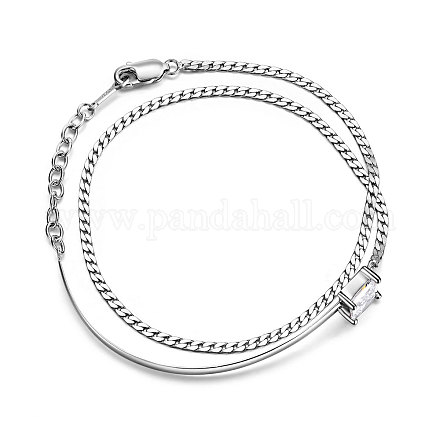 SHEGRACE 925 Sterling Silver Wrap Bracelets JB503A-1