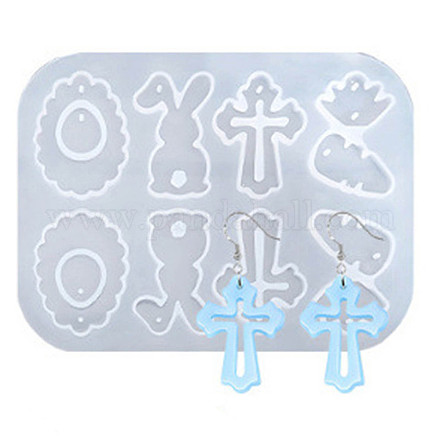 Силиконовые Молды для изготовления пасхальных подвесок своими руками SIMO-G011-03C-1