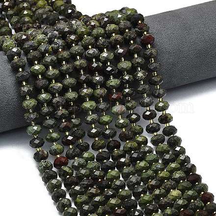 Бисер натуральный дракон крови пряди&nbsp;G-P573-A40-01-1