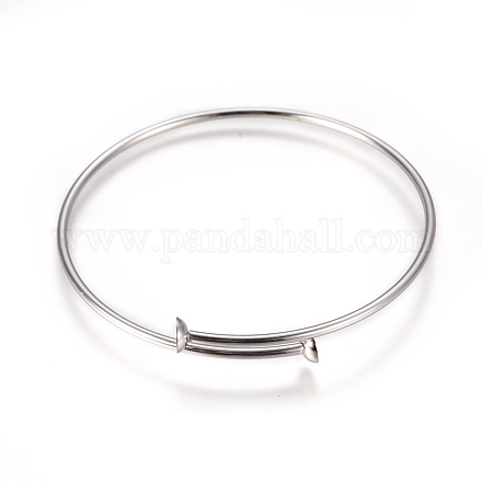 Ajustable 304 fabrication de bracelets en acier inoxydable MAK-F227-32A-P-1