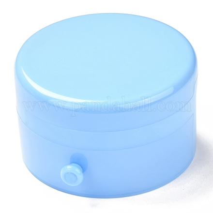 Круглые пластиковые шкатулки OBOX-F006-07A-1