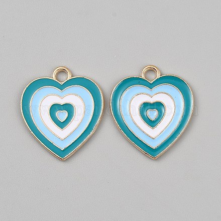 Подвески из эмали и сплава FIND-WH0139-622A-1