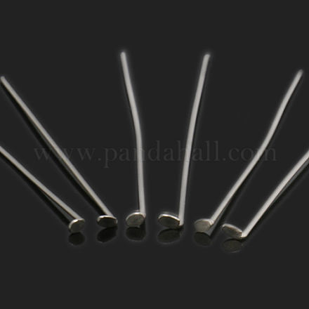 Risultati di gioielli con spille a testa piatta in acciaio inossidabile X-STAS-E023-0.6x35mm-1