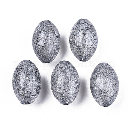 Perline di acrilico trasparente crackle CACR-N003-36A-1