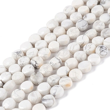 Chapelets de perles en howlite naturelle G-D0003-A93-1