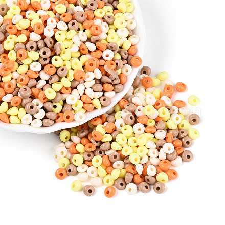 Непрозрачные акриловые бусины OACR-N150-05N-1