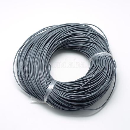 Spray Painted Cowhide Leather Cords WL-R001-1.5mm-06-1