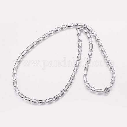 Collares de cadena de hierro NJEW-P176-03-1