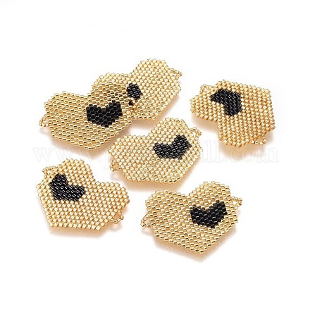 MIYUKI & TOHO Handmade Japanese Seed Beads Links SEED-A029-EE01-1