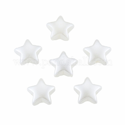 Perles d'imitation perles en plastique ABS OACR-T018-07-1