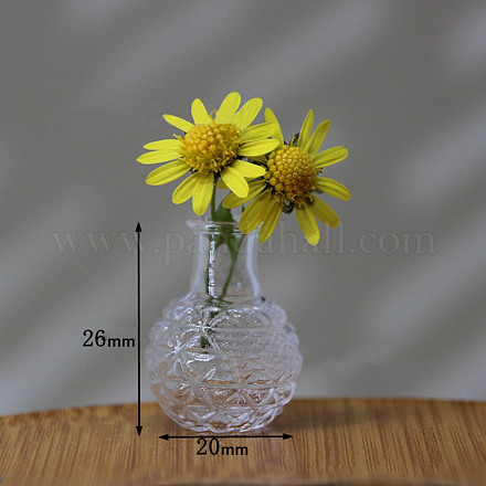 Миниатюрные украшения вазы из боросиликатного стекла BOTT-PW0001-148A-1