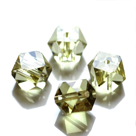 Perles d'imitation cristal autrichien SWAR-F084-8x8mm-09-1