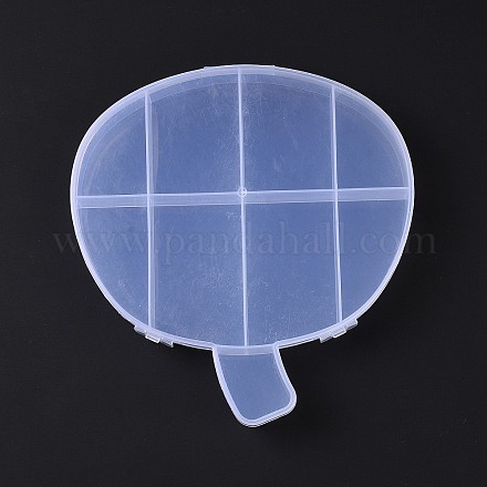 9 caja de plástico transparente rejillas CON-B009-04-1