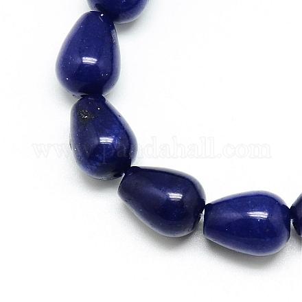 Dyed Synthetic Lapis Lazuli Beads Strands G-T004-01-1