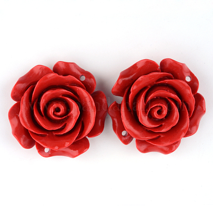 Rosa enlaces de cinabrio de flores CARL-Q004-72-1