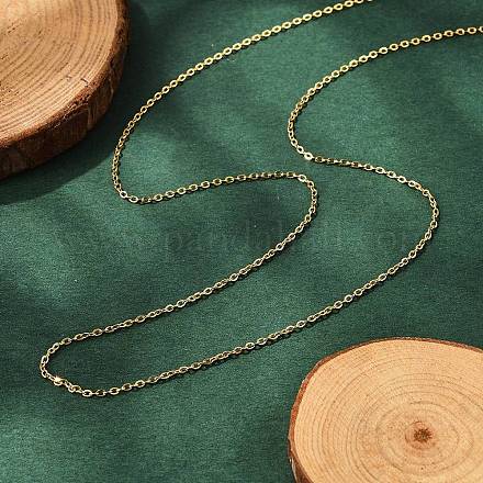 Ионное покрытие (ip) 304 нержавеющая сталь кабель цепи ожерелья NJEW-P248-01G-1