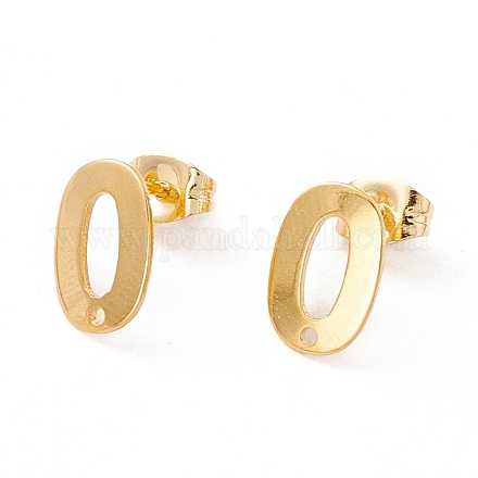 201 фурнитура для сережек-гвоздиков из нержавеющей стали STAS-G266-04G-1