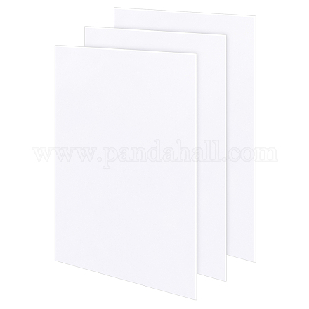Shop BENECREAT 3 Sheets 3mm White Foam Sheets Lightweight Rigid