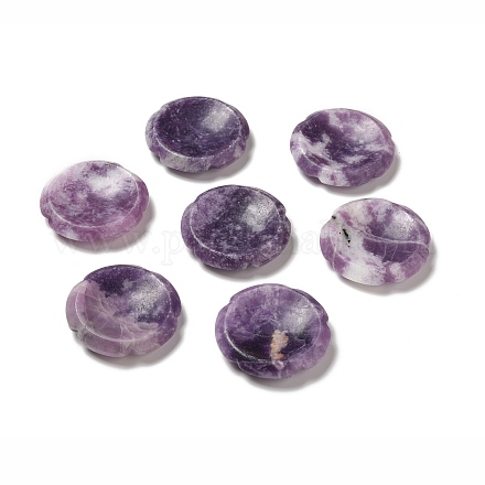 Piedras de preocupación de jade lila natural G-E586-01M-1