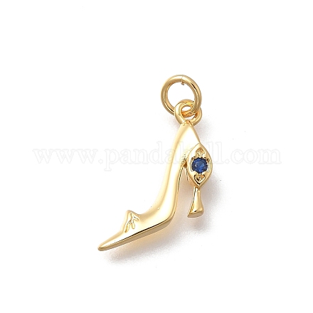 Латунные микро проложить кубического циркония подвески KK-D431-075B-02-1