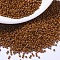 MIYUKI Delica Beads, Cylinder, Japanese Seed Beads, 11/0, (DB2109) Duracoat Dyed Opaque Sienna, 1.3x1.6mm, Hole: 0.8mm, about 10000pcs/bag, 50g/bag