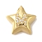 Rack Plating Brass Micro Pave Cubic Zirconia Pendants, Long-Lasting Plated, Cadmium Free & Lead Free, Letter, Real 18K Gold Plated, Letter M, 15.5x16.5x5.5mm, Hole: 3mm