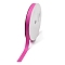 High Dense Polyester Grosgrain Ribbons, Fuchsia, 3/4 inch(19.1mm), about 100yards/roll