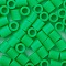 1 Box 5mm Melty Beads PE DIY Fuse Beads Refills for Kids, Tube, Lime, 5x5mm, Hole: 3mm, about 500pcs/box