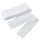 Polyester Ribbons, Deco Ribbons, White, 3-1/4 inch(81mm), about 27.34 Yards(25m)/pc