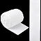 5M Flat Nylon Elastic Anti-slip Elastic Wide Band, Silicone Gripper Cord for Clothes, White, 50mm