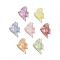 Plastics Beads, Craft Beads, Mixed Color, Fish, 10x15x3mm, Hole: 1.6mm, about 2083pcs/500g
