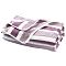 Polyester Stripe Towel, Rectangle, Purple, 1400x700x1mm