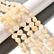 Natural Aventurine Beads Strands, Heart, 10.5x10.5~11.5x4.5~5mm, Hole: 0.7~1mm, about 38~40pcs/strand, 36.8~42.6cm