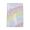 Rainbow Color Rectangle Plastic Bags, Colorful, 12x8x0.01cm