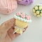 DIY Knitting Kits, Mini Bouquet, Lemon Chiffon, 6.5cm