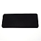 Rectangle Cloth Bottom, for Backpack Bag, Women Bags Handmade DIY Accessories, Black, 30.5x13x0.55cm