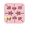 Food Grade DIY Silicone Molds, Lollipop Moulds, Chocolate Hard Candy Sucker Maker, Heart/Shell/Star, 120x120x15mm