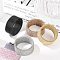 201 Stainless Steel Finger Rings, Wide Band Ring for Unisex, Mixed Color, 10mm, Inner Diameter: 20mm