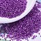 MIYUKI Delica Beads, Cylinder, Japanese Seed Beads, 11/0, (DB0431) Galvanized Magenta, 1.3x1.6mm, Hole: 0.8mm, about 2000pcs/bottle, 10g/bottle