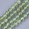 Natural Prehnite Beads Strands, Round, 6~7mm, Hole: 0.8mm, about 62~65pcs/strand, 15.3 inch