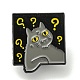Alfileres de esmalte de gato de dibujos animados JEWB-K016-10C-EB-1