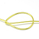 丸アルミ線  曲げ可能なメタルクラフトワイヤー  柔軟なクラフトワイヤー  ビーズジュエリー人形クラフト作り用  緑黄  17ゲージ  1.2mm  140m / 500g（459.3フィート/ 500g） AW-S001-1.2mm-07-2