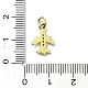 Подвески из латуни с микропаве и цирконием KK-H475-41G-3