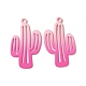 Spray Painted Alloy Charms PALLOY-P291-19M-03-3